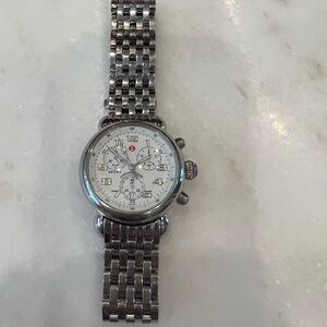 Michele Silver Women's Watch